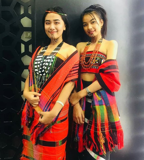 changkhom - tangkhul ethnic wear
