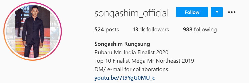 Top Tangkhul Instagram account | Songashim Rungsung
